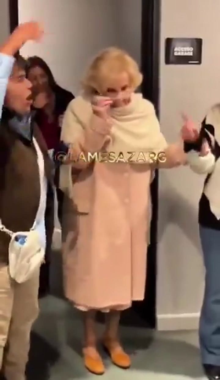 Así recibieron a Mirtha Legrand en la vuelta a su programa