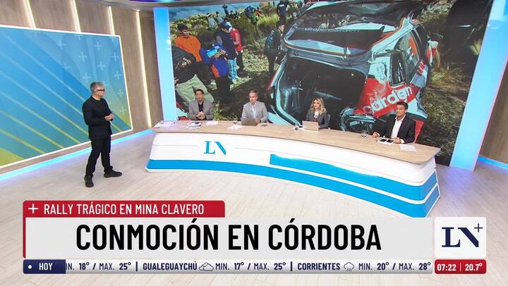 Rally tragico en Mina Clavero