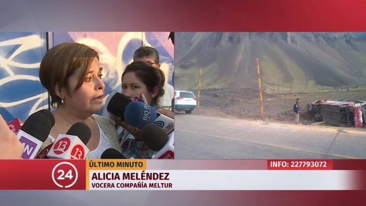 Vocera de la empresa MelTur asegura que tiene preparado otro bus para los parientes