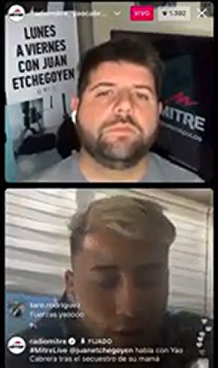 Yao Cabrera dio detalles del secuestro de su madre y su tía