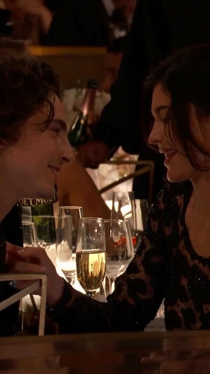 Las imágenes más románticas de los Golden Globes