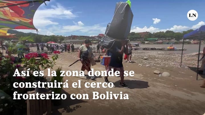 Así es la zona donde se construirá el cerco fronterizo con Bolivia