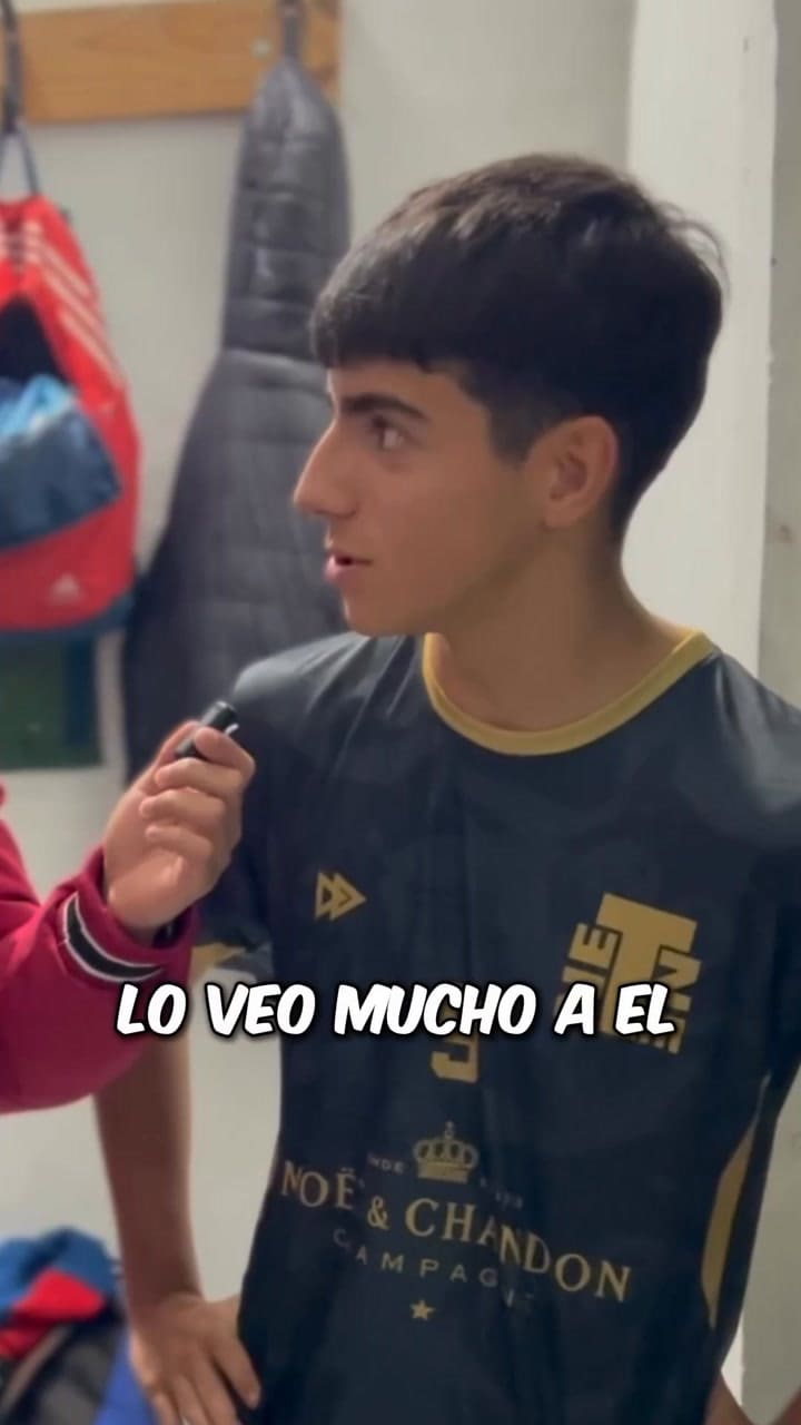 La entrevista a Benjamín Agüero donde declaró su fanatismo por Lionel Messi