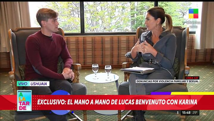 Lucas se refirió a la salida de Jey Mammon del país