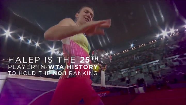 Simona Halep, la nueva N° 1 del tenis femenino