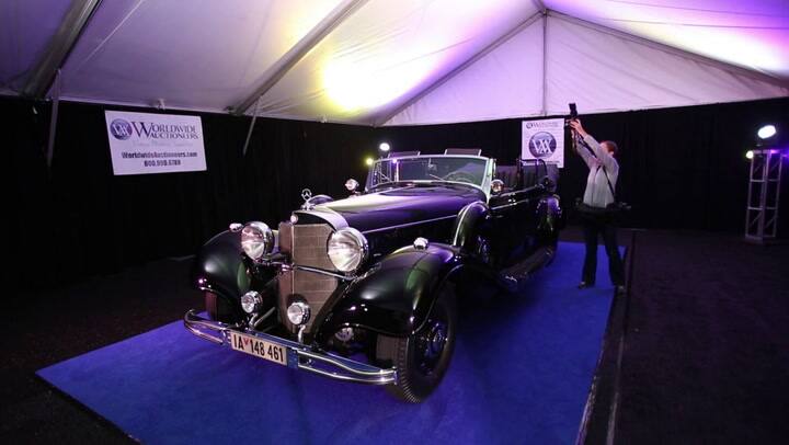 El Mercedes de lujo que era de Adolf Hitler se subasta en Estados Unidos