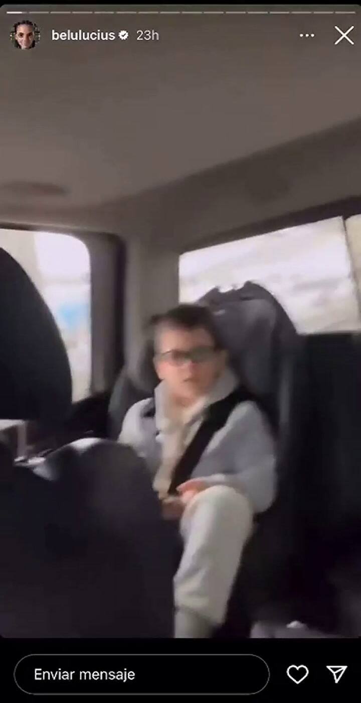 Belu Lucius creyó que se iba al campo, pero terminó en Ezeiza y la sorprendieron con un viaje soñado