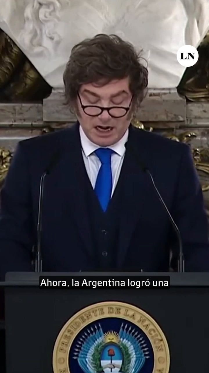 "Ellos apostaron con nuestro futuro. Nosotros no apostamos, simplemente ganamos": Milei sobre YPF