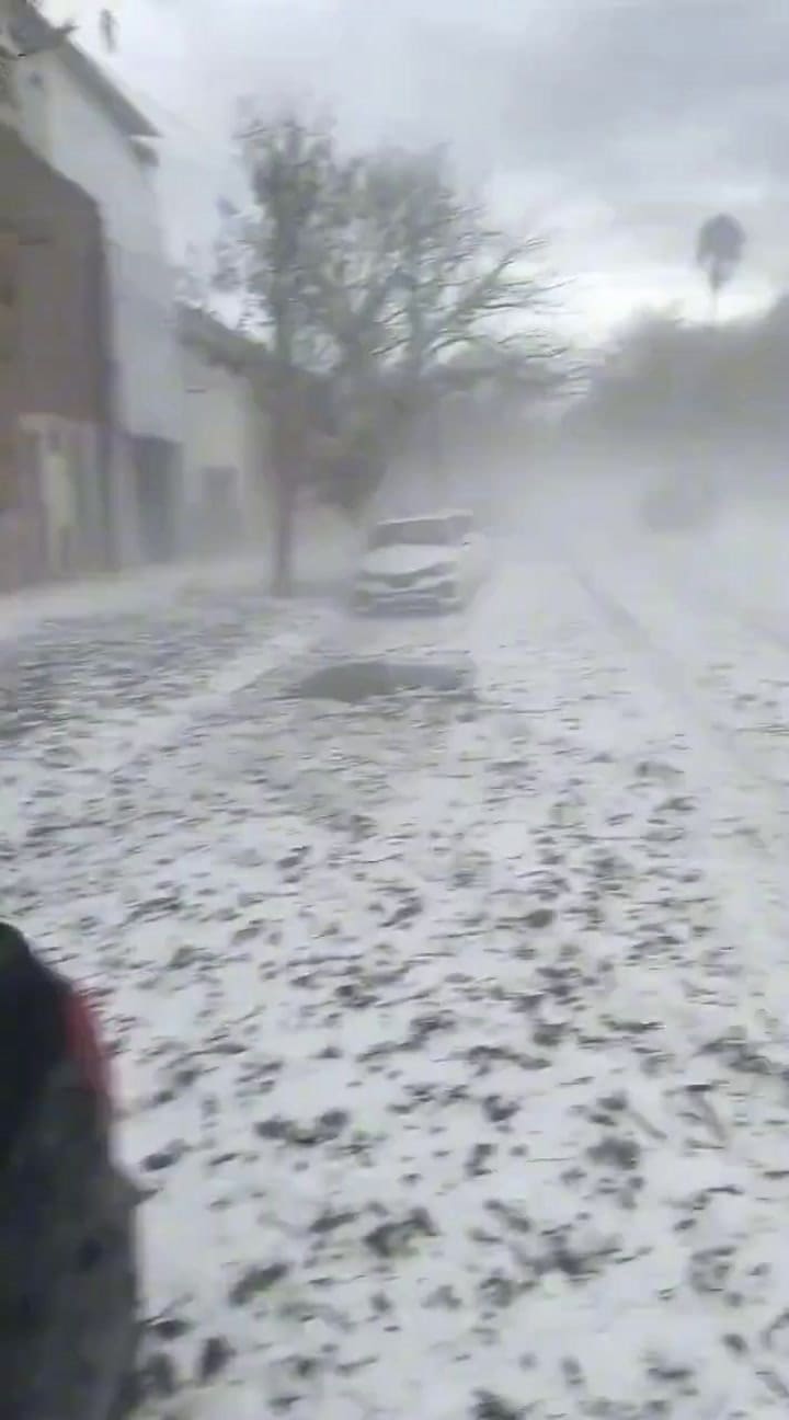 Un compilado de videos del temporal en Rosario y la zona - Créditos: @rosariolaciudadok