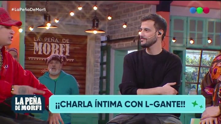 L-Gante descartó cualquier tipo de pelea con Wanda Nara