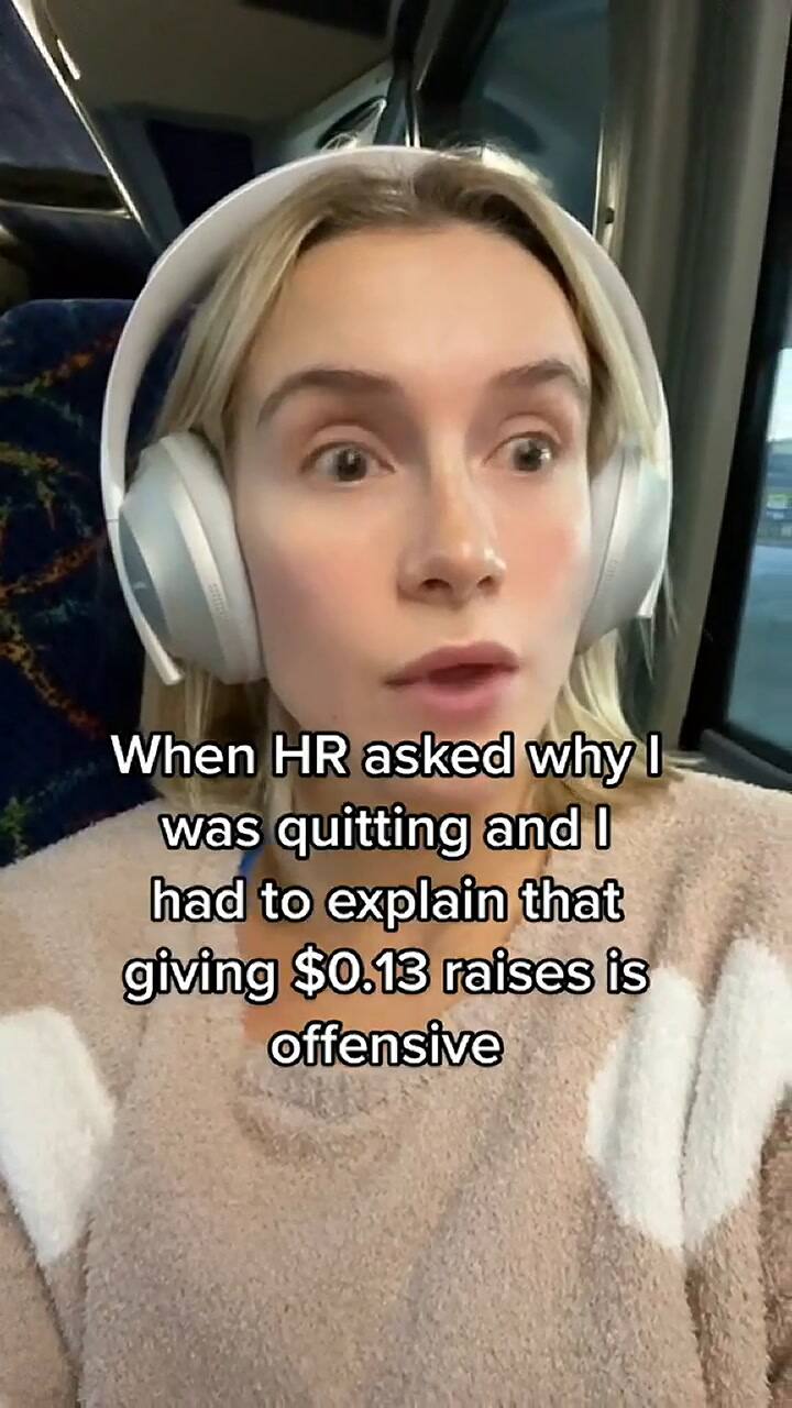 Una tiktoker comparte su desilusión tras pedir un aumento de sueldo