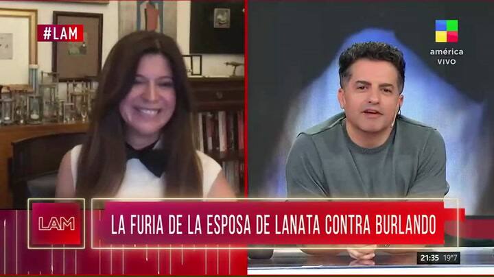 Elba Marcovecchio cruzó a Fernando Burlando