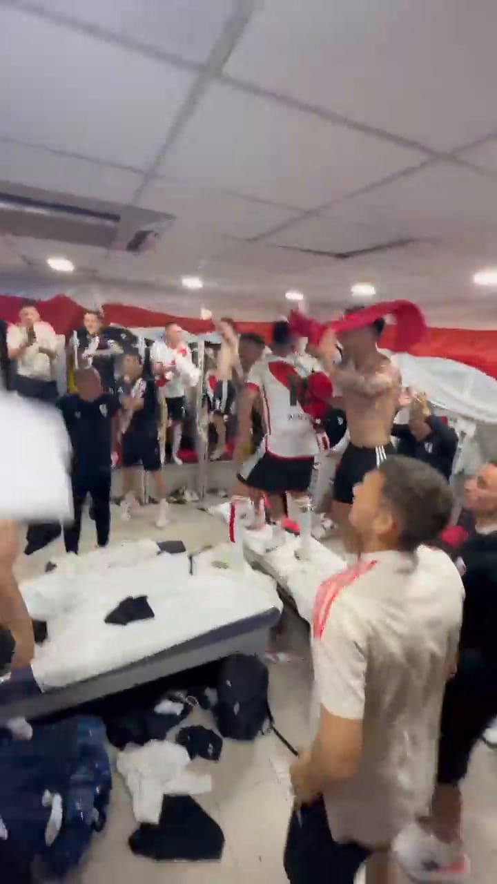 La intimidad de los festejos de River tras imponerse en el superclásico