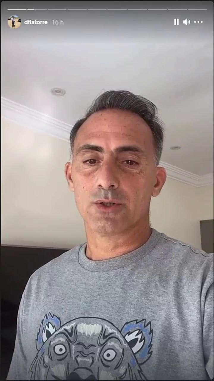 Diego Latorre desmintió haber recibido la vacuna y denunció que la lista en la que aparece es falsa