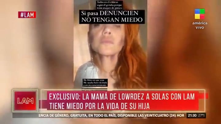 Mabel, la mamá de Lourdes de Bandana, se refirió a la relación de su hija con su expareja llamada Leandro