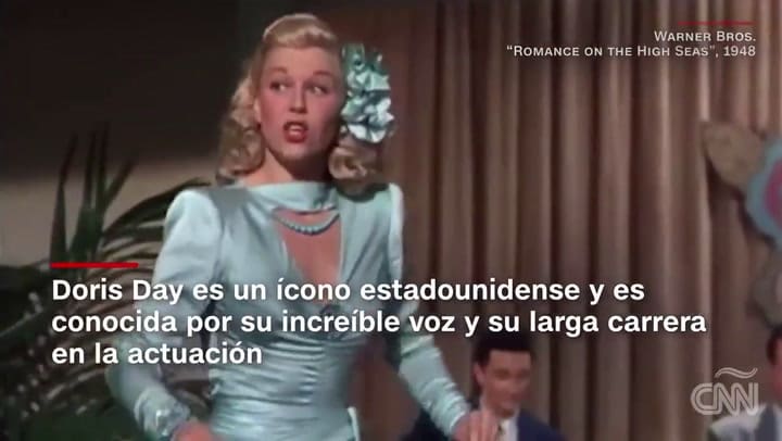 Así fue la vida artística de la actriz y cantante estadounidense Doris Day - Fuente: Reuters