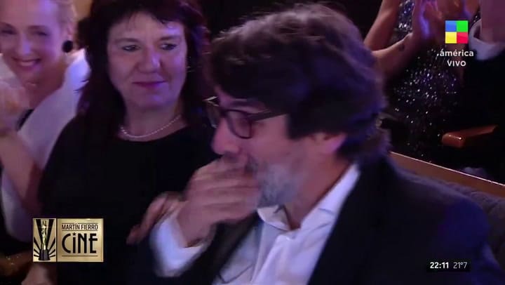 El premio a César Troncoso en los Martín Fierro