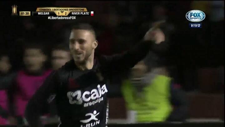 Melgar-River: el gol insólito que sufrió el equipo millonario por un 'blooper' entre Mayada y Lollo