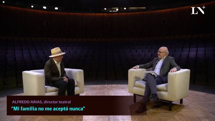Alfredo Arias “Mi familia no me aceptó nunca”