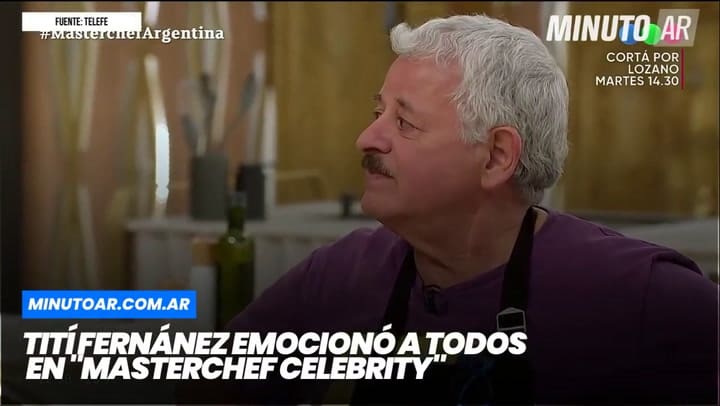 Titi Fernández se emocionó al contar que dedicaba su plato a su hija Sole - Fuente: Telefe