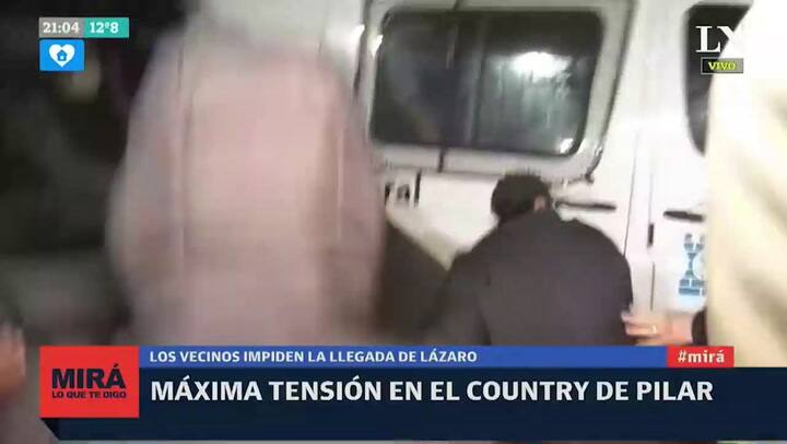 Así ingresaba Lázaro Báez al country de Pilar