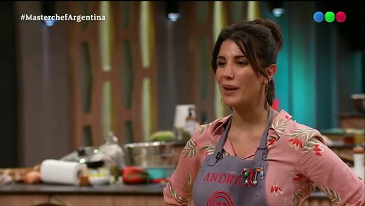 MasterChef Celebrity: la emoción de Andrea Rincón al ser la mejor de la noche
