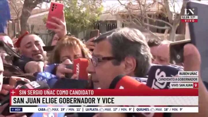 Rubén Uña, candidato a gobernador: 'Necesitamos instituciones coherentes'