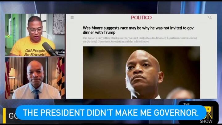 El gobernador de Maryland confirma que no fue invitado por Trump a la cena anual en la Casa Blanca