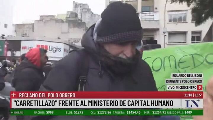 Eduardo Belliboni: "Hay una campaña de denuncias muy brutal"; reclamo frente a Capital Humano