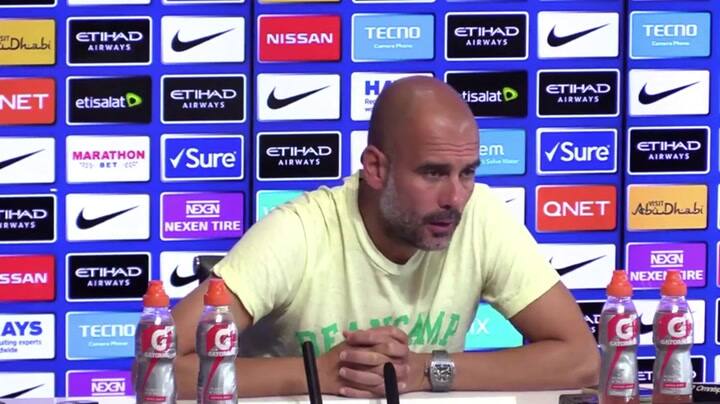 Pep Guardiola respondió sobre la supuesta convocatoria de Chiqui Tapia - Fuente: YouTube