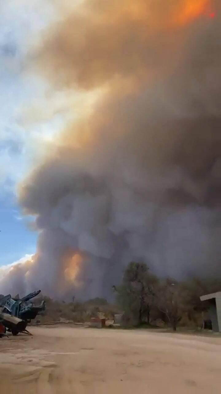 Fuego en despeñaderos