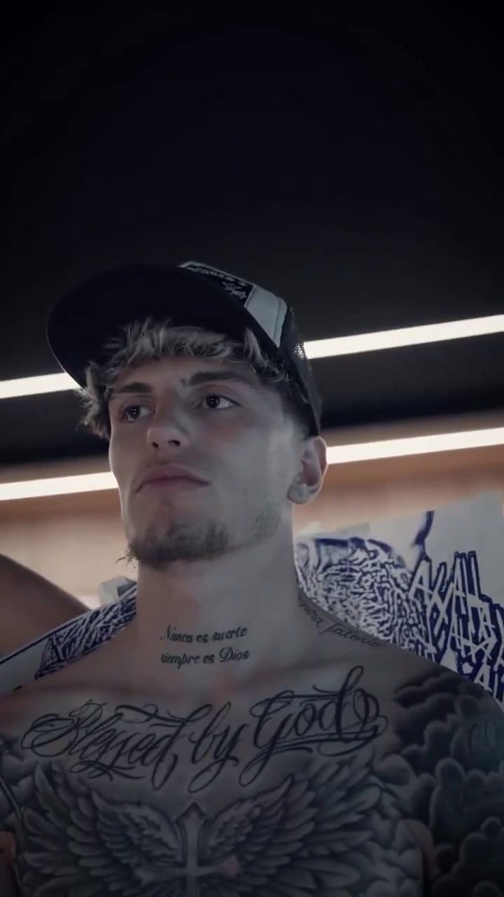 El impactante tatuaje de Garnacho