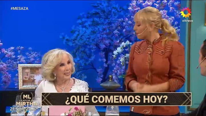 Jimena Monteverde le propuso ir a ver Sex a Mirtha Legrand