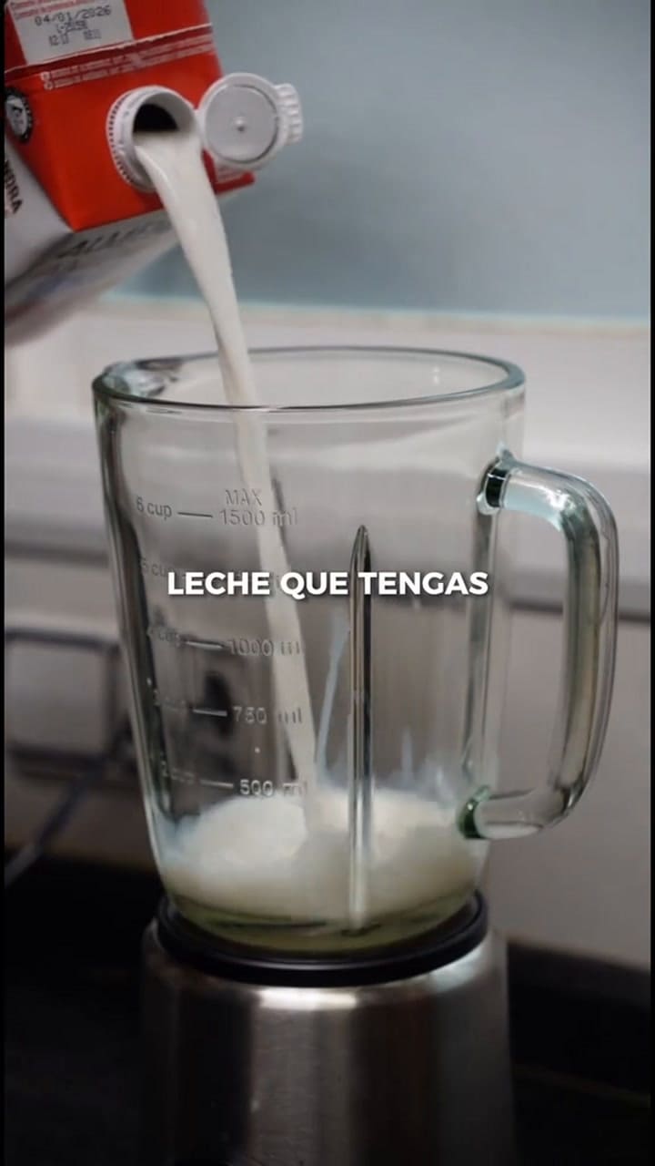 Batido de avena para ganar masa muscular en poco tiempo
