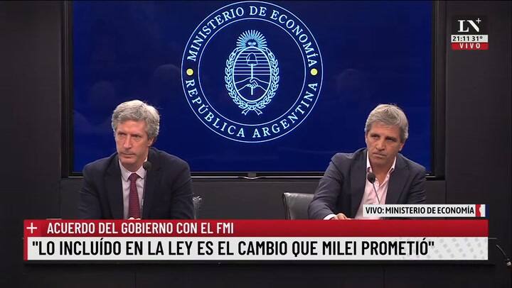 Luis Caputo Para Fin De Año Habrá Usd 10.000 Millones Más En Reservas