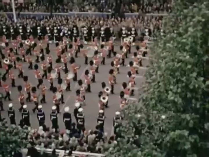 La coronación de Isabel II, el 2 de junio de 1953