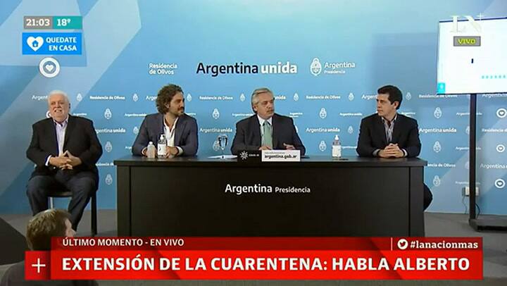 La conferencia completa de Alberto Fernández