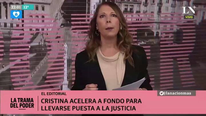 Cristina acelera a fondo para llevarse puesta a la justicia, el análisis de Laura Di Marco
