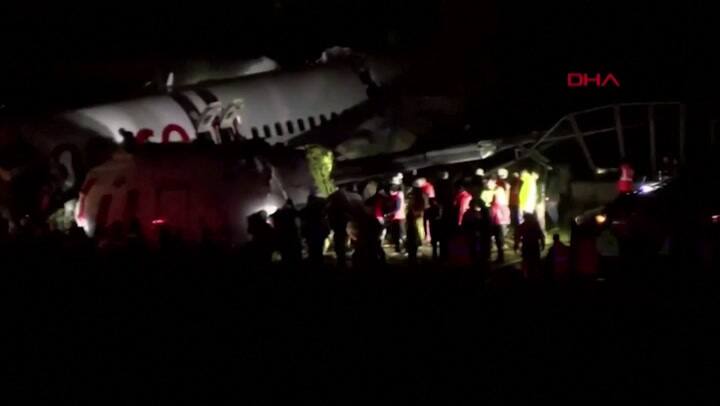 Así fue el rescate de los pasajeros - Fuente: Reuters