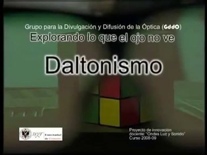 Así ve un daltónico - Fuente: YouTube