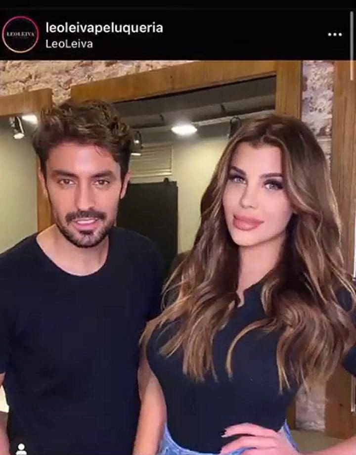 La foto de Charlotte Caniggia con Photoshop y la original sin retocar