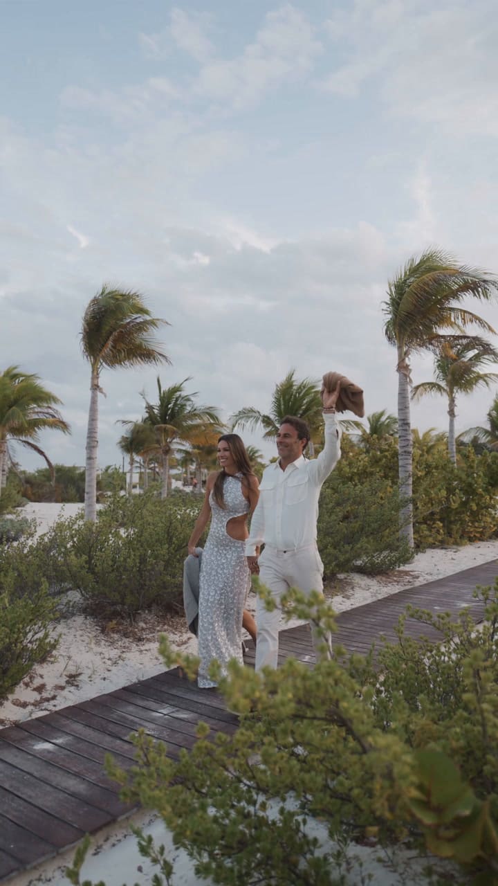 El cumpleaños de Pampita en el Caribe