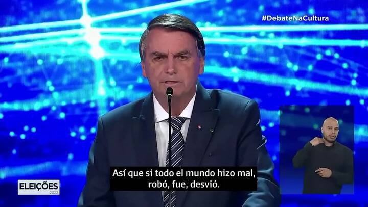 Su gobierno fue el más corrupto de la historia de Brasil, dice Bolsonaro a Lula
