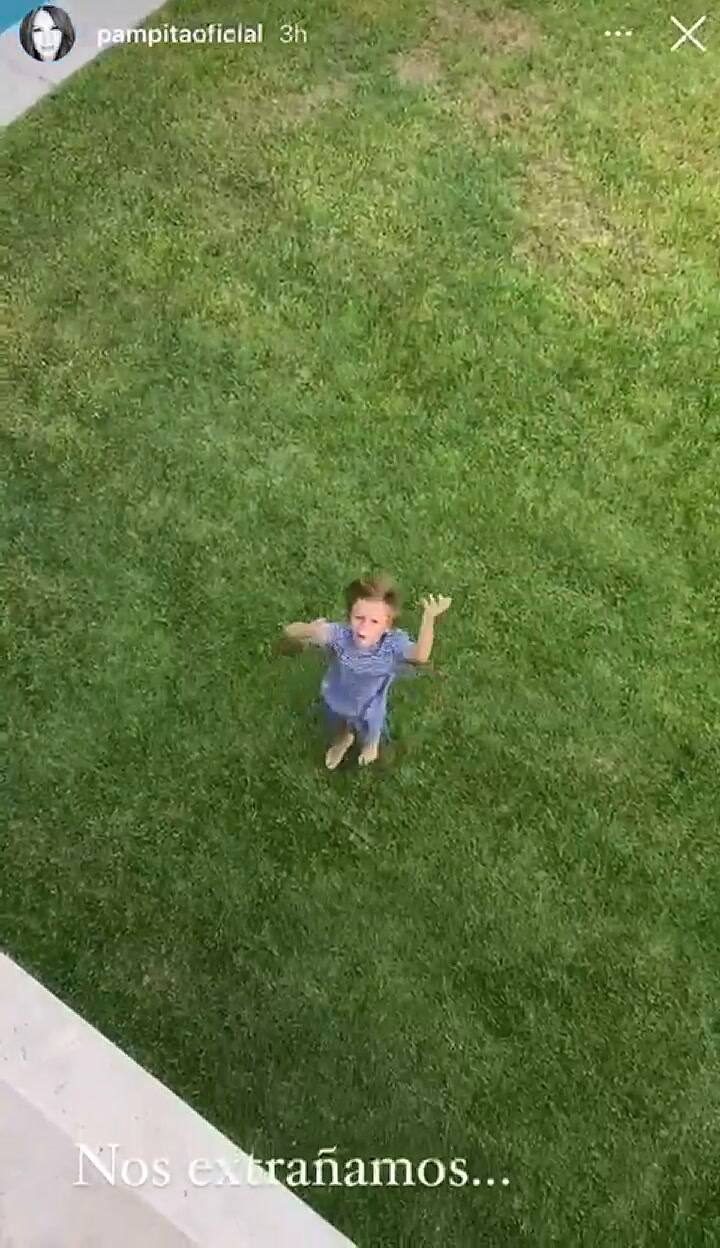 El emotivo saludo de Pampita a sus hijos en pleno aislamiento: 'Me muero por abrazarte'
