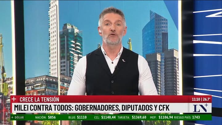 Ricardo López Murphy, sobre los dichos de Milei: "Hay problemas más importantes que agredirme a mí"