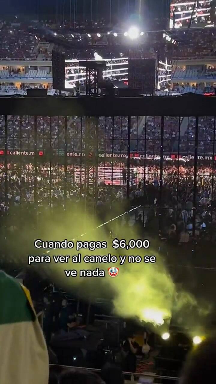 Gastó todos sus ahorros para ver a Canelo Álvarez y lo que le pasó le rompió el corazón