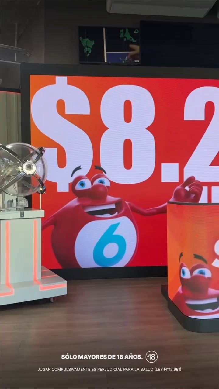 El pozo de hoy es de $8.200 millones