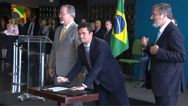 El ministro Moro promete ampliar la lucha contra la corrupción - Fuente: AFP