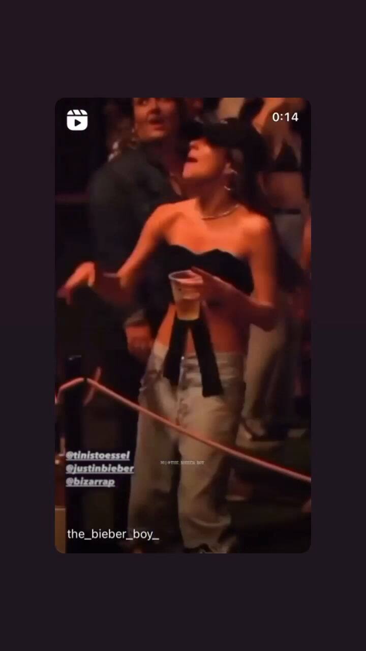 Justin Bieber posteó un video de Tini Stoessel y enloqueció a sus fans