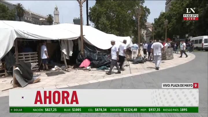 Reclamo De Pueblos Originarios; Levantan Acampe En Plaza De Mayo Tras Casi 4 Años